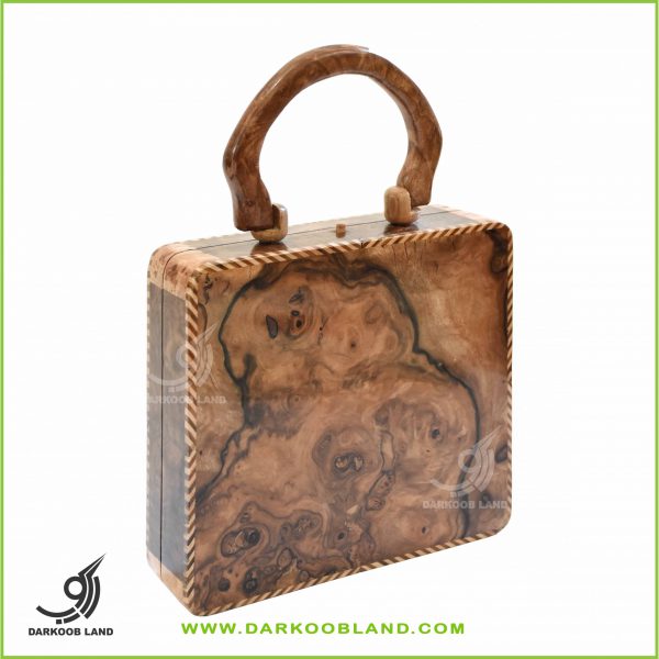 Wooden luxury bag