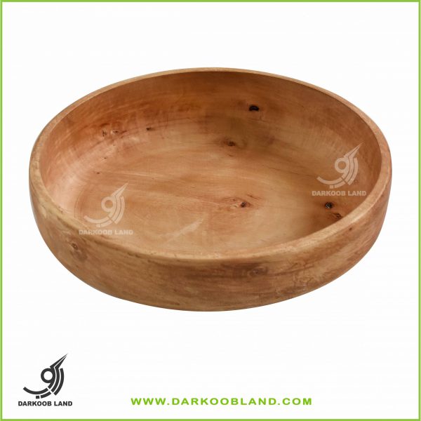 wooden oval serving dish