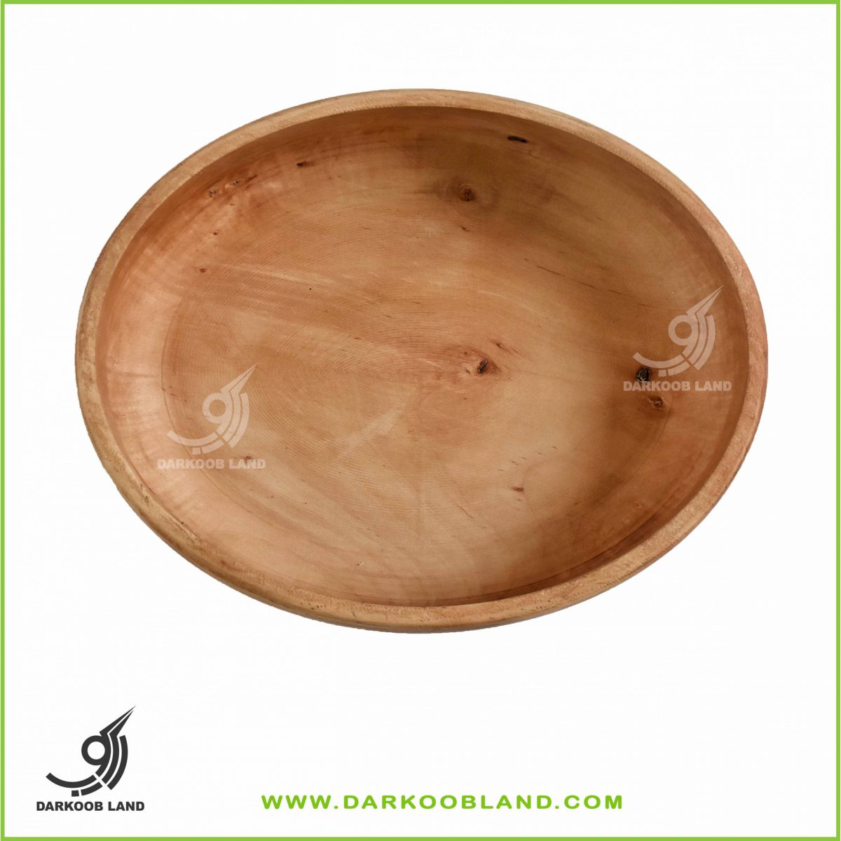 wooden oval serving dish